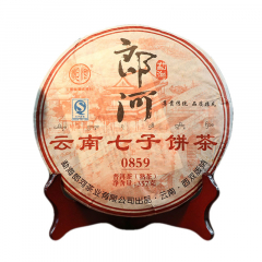 2015年郎河 0859 熟茶 357克/饼