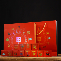 2018年下关 十二生肖聚首礼盒 纪念版 生茶 720克/盒