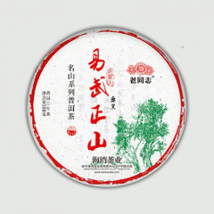 2021年老同志 名山系列 易武正山 麻黑 生茶 500克/饼
