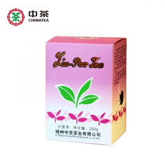 中茶六堡茶 6061老八中紫盒 散茶 250克/盒