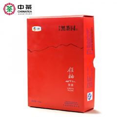 2014年 中茶百年木仓 HT2111领袖茯茶 手筑茯砖 410克/盒
