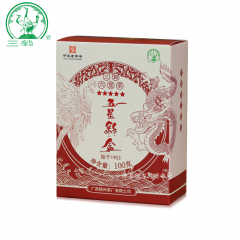 三鹤六堡茶 五星彩盒 广西六堡茶 100克/盒