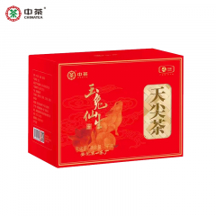 中茶 HT4052玉兔仙生·天尖茶 兔年生肖纪念茶 安化黑茶 1千克/盒