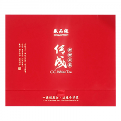 传成老树白茶 精装通版单饼空礼盒 红色通用版